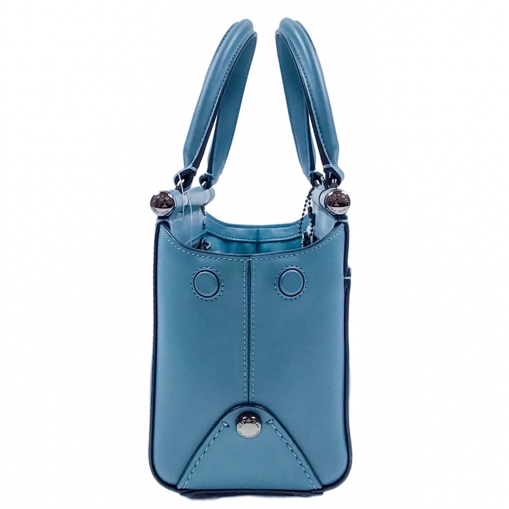 COACH Top Handle Satchel Handbag - Picture 5 of 10